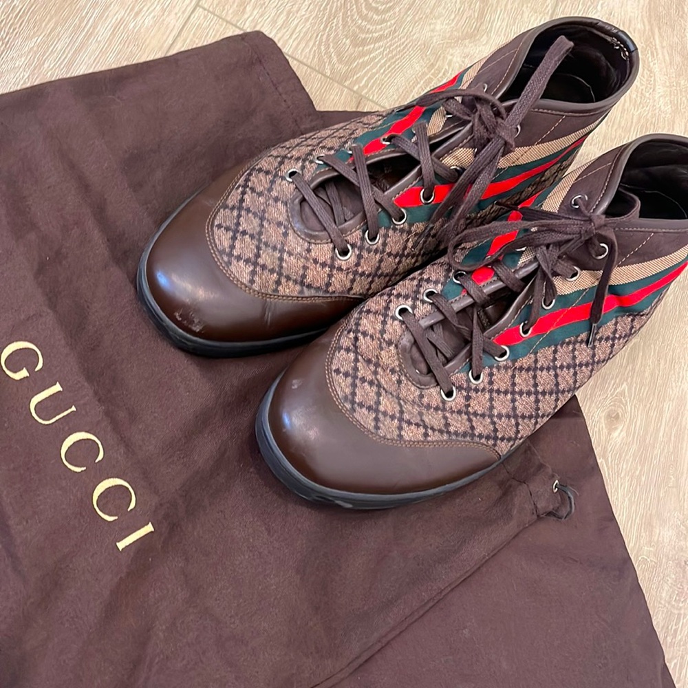 Gucci high top sneakers